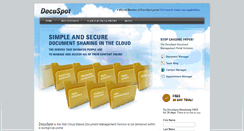 Desktop Screenshot of docuspot.com